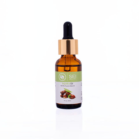 CLQ - SEI Jojoba Oil | Organic Cold-Pressed for Skin | Hair and Face - 100% Pure and Natural Body Oil and Hair Oil - Carrier Oil for Essential Oils, Aromatherapy and Massage Oil | 30ml