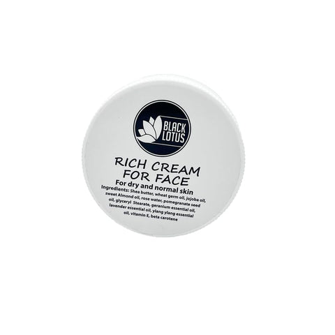Black Lotus Rich Cream For Face 50Ml