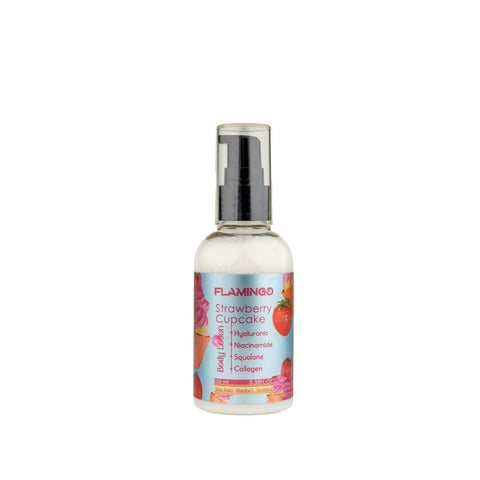 Flamingo Strawberry Cupcake Body Lotion 100 ml