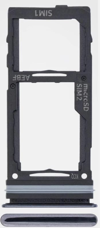 Generic Replacement SIM Card Tray Tray Tray Compatible with Samsung A52 4G SIM Card Tray for Samsung A52 4G -Generic Replacement (Black)