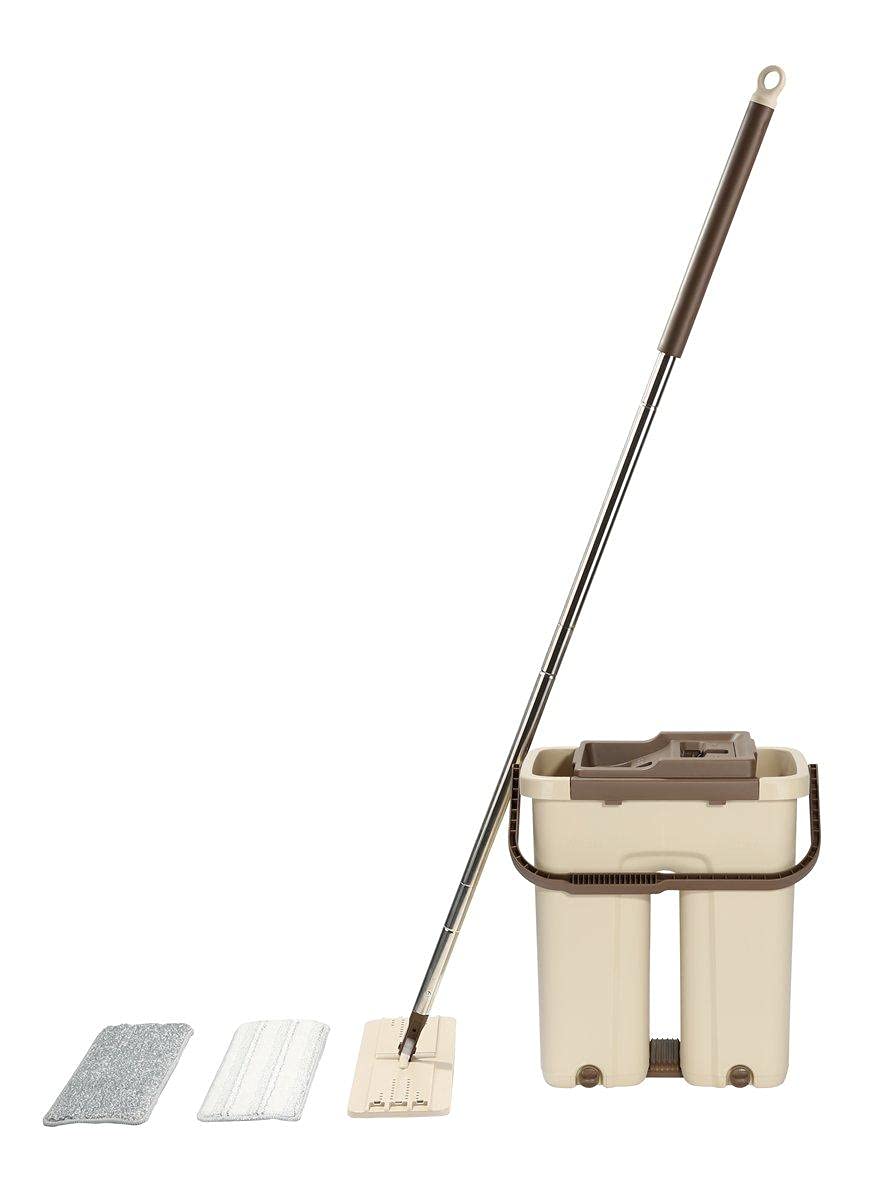 Spaceshoop magic wipe bucket features an innovative and easy-to-use design that simplifies floor mopping and ensures a faster cleaning routine for your home