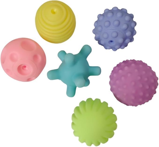 True Fit Patpat Squeeze Balls with Gift Box for Kids 6-Piece Set