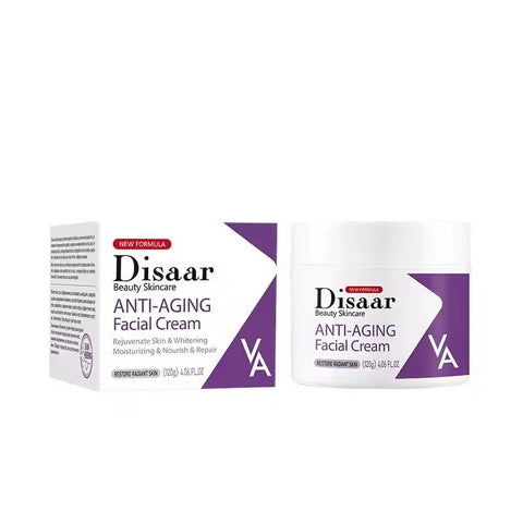 Disaar Anti Aging Cream 120g Moisturizing Whitening Collagen Retinol Skin Rejuvenation Cream with Niacinamide for Hydration and Skin Lightening