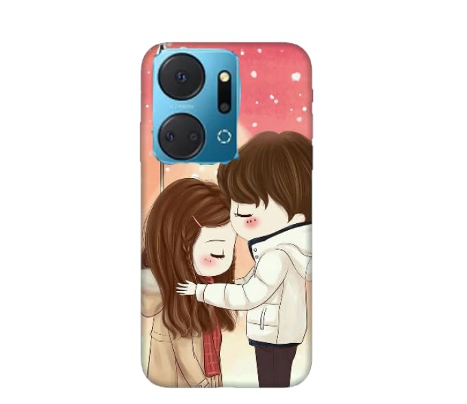 New design number 10013 Silicone Printed mobile case compatible with Honor X7a