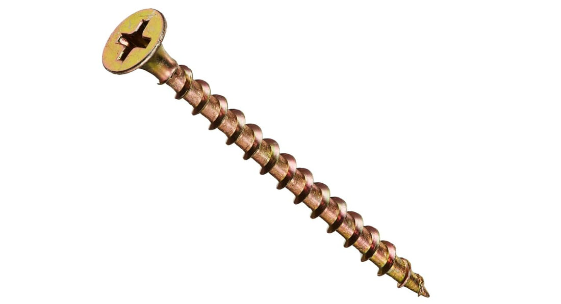 Gold 5 cm Screw – High Strength, Reliable Fastening for Carpentry, Furniture(10pcs)