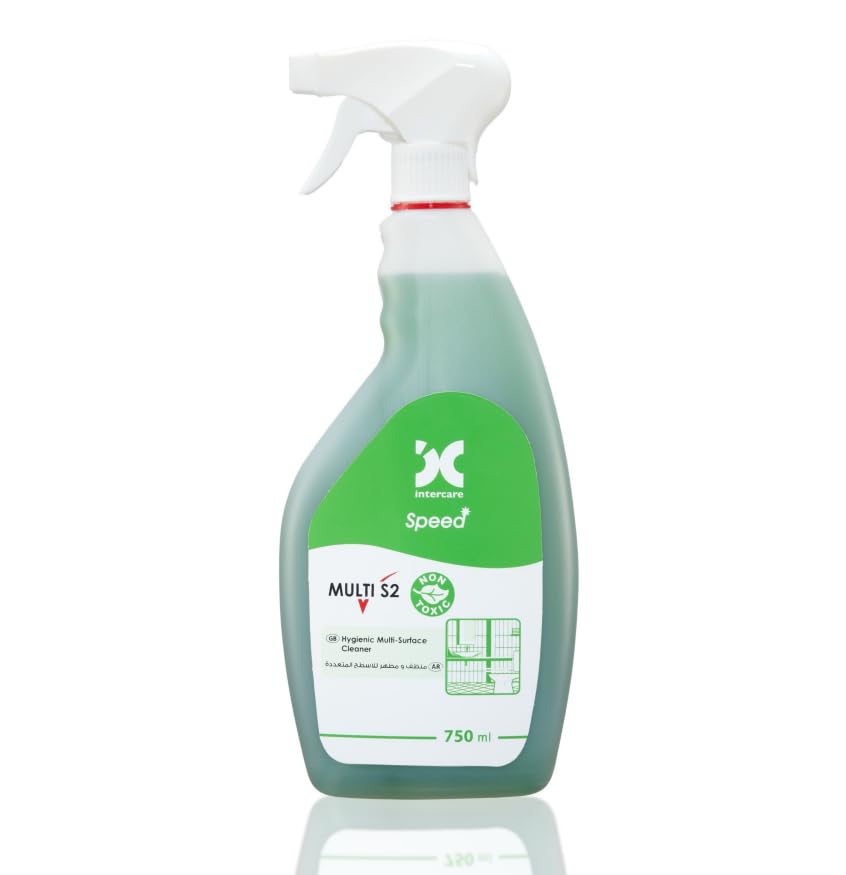 Multi Purpose S2 Hygienic Multi-Surface, Cleaner, 750ml, Spray Bottle