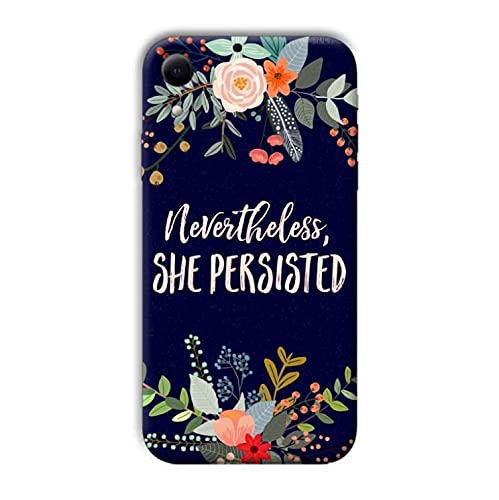 She persisted back cover for iPhone XR