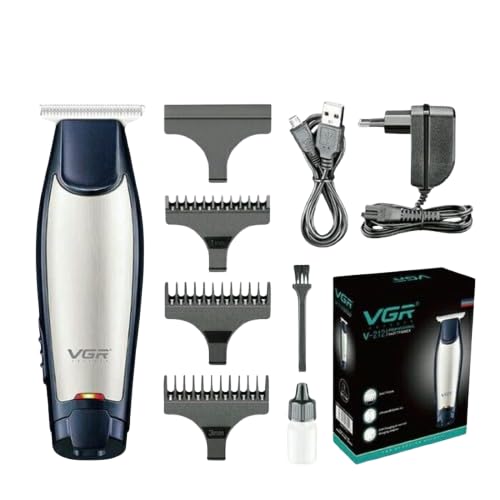 V-212 Professional Hair Trimmer Easy in One Design USB Charger