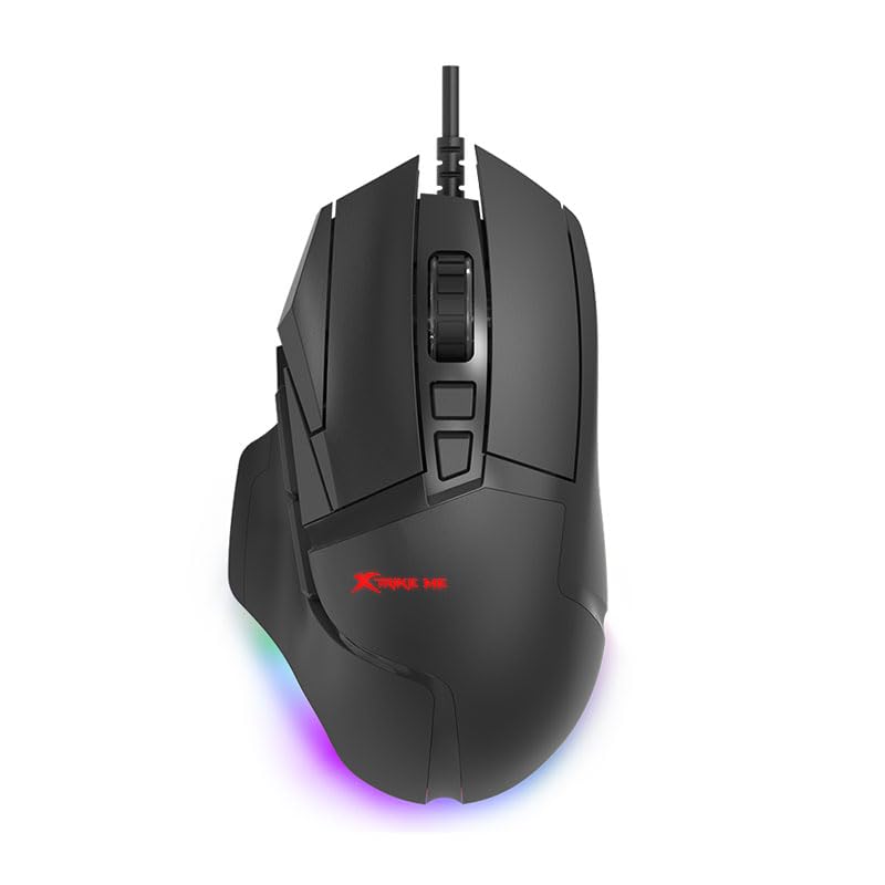 Xtrike Me GM-520 Wired Gaming Mouse, Black