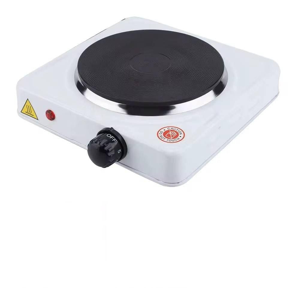 Next Store 1000W Single Eye Tile Electric Heater and Stove - Portable Heating and Cooking Heater for Summers, Trips, Offices - Powerful and Fast Heating Electric Torch with Adjustment Indicator