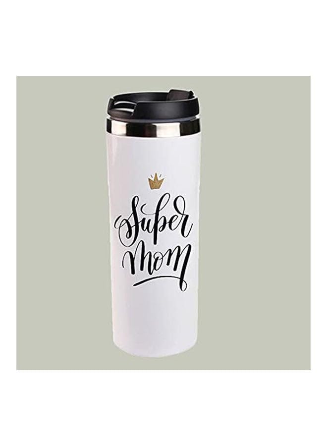 Super Mom-Thermal Stainless Steel Mug White