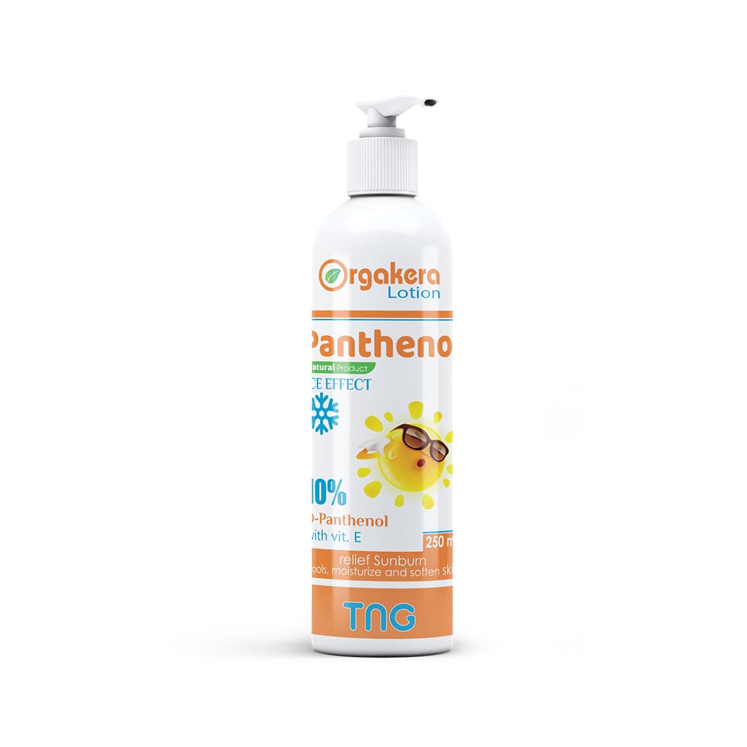 Orgakera lotion ice effect sunburn relief lotion spray with panthenol and vitamin e - 250 ml
