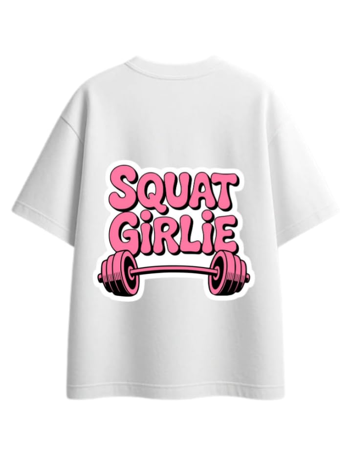 T-shirt White workout gym pilates Back 21