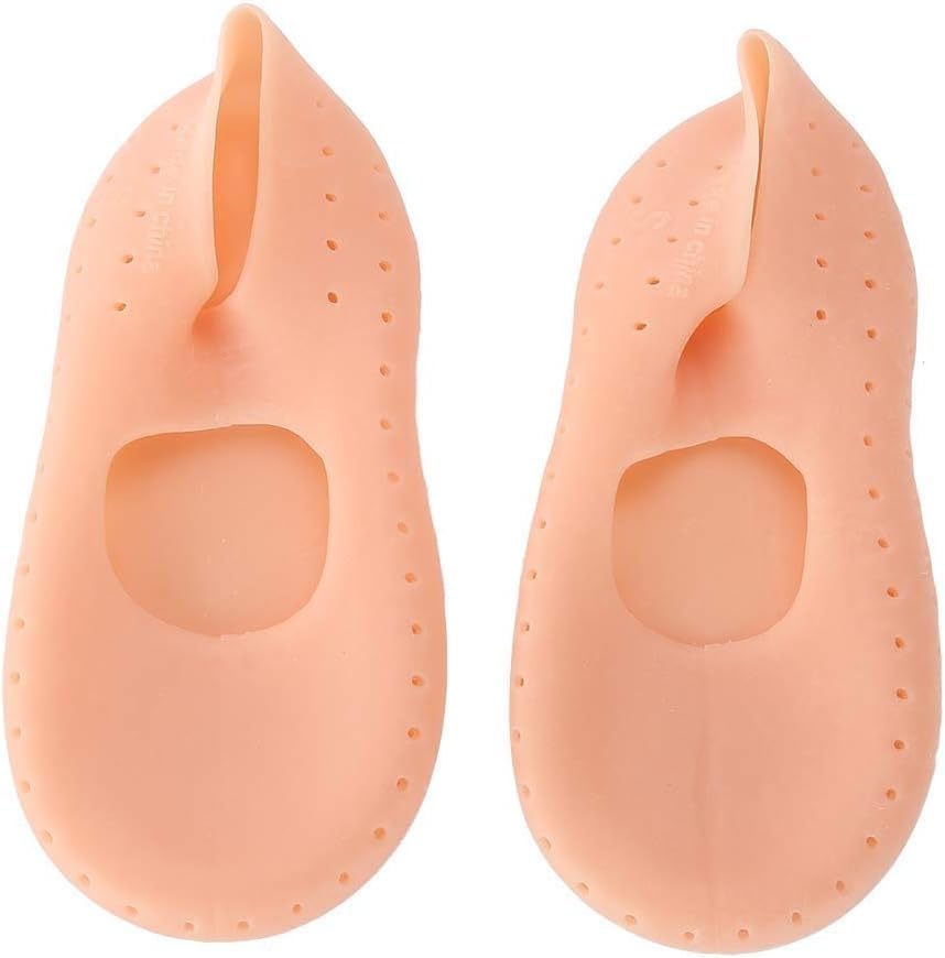 Happy Home Silicone Moisturizing Socks, Anti-Cracking Foot Care Tool for Dry Heels