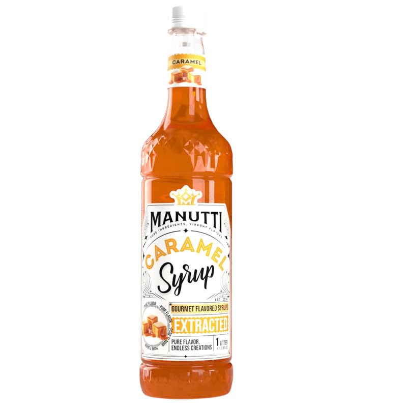 Manutti Foods Caramel Extracted syrup - 1 L