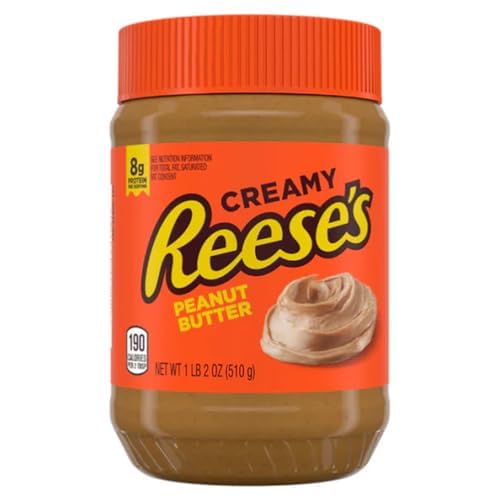 Rese’s Creamy Peanut Butter – Smooth, Rich & Irresistible Flavor, Perfect for Breakfast & Snacks (510g)