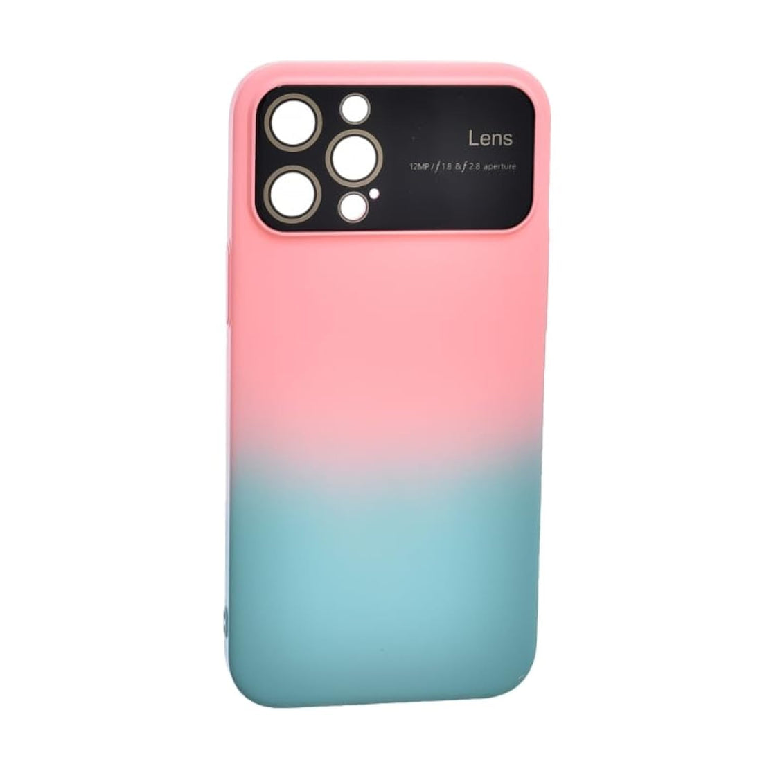 Silicone Back Phone Protection Cover With Amazing Design And Safety Edges For Iphone 12 Pro Max - Multi Color