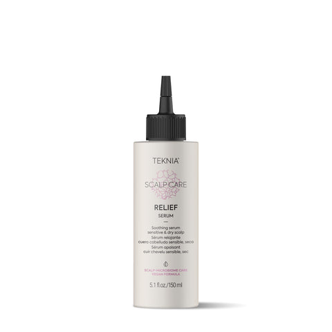 LAKME TEKNIA RELIEF SOOTHING SERUM FOR SENSITIVE & DRY SCALP, Vegan formula Scalp microbiome care, 150 ML