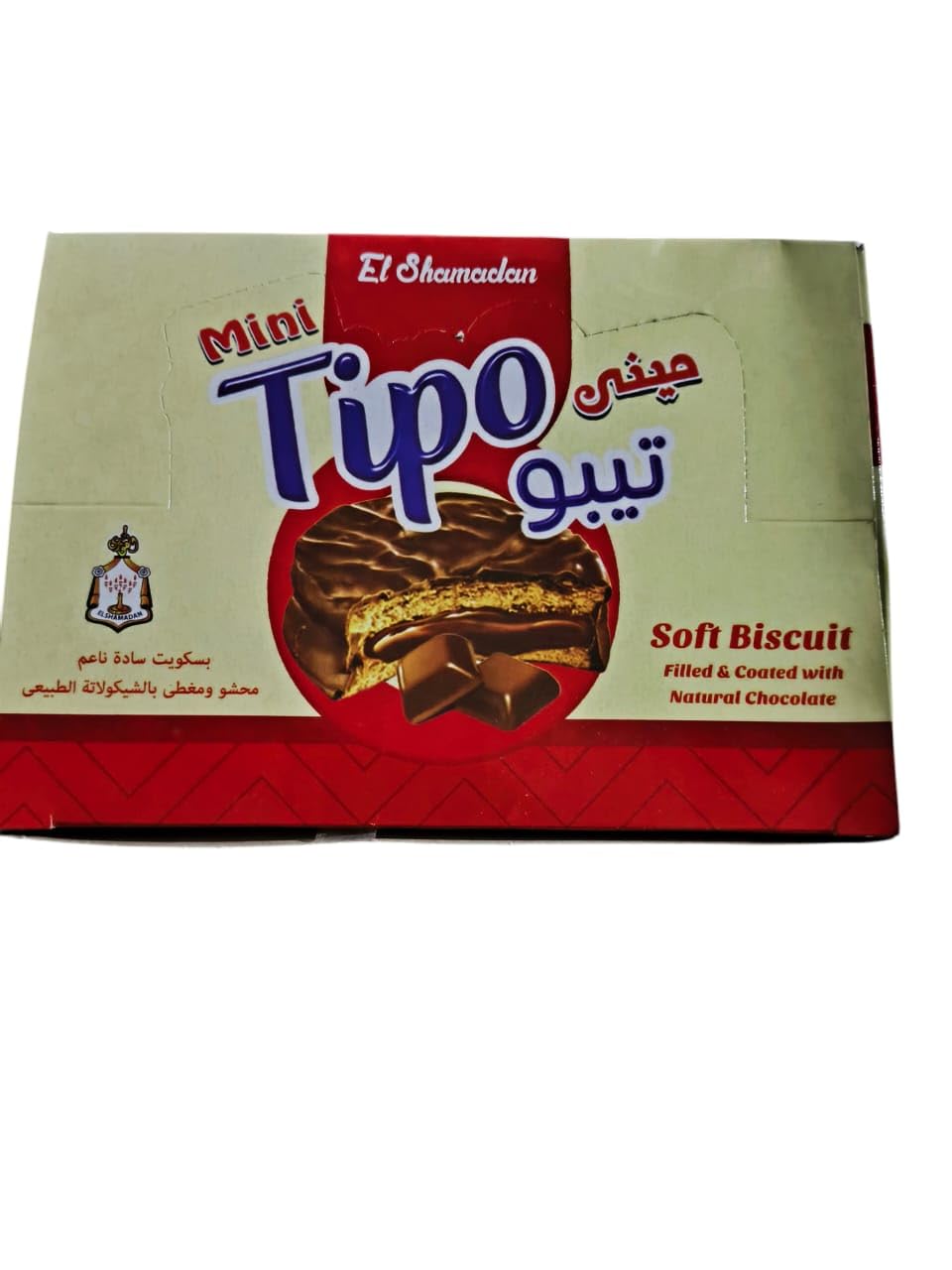El Shamadan Mini Tipo Biscuit Milk 12 Piece