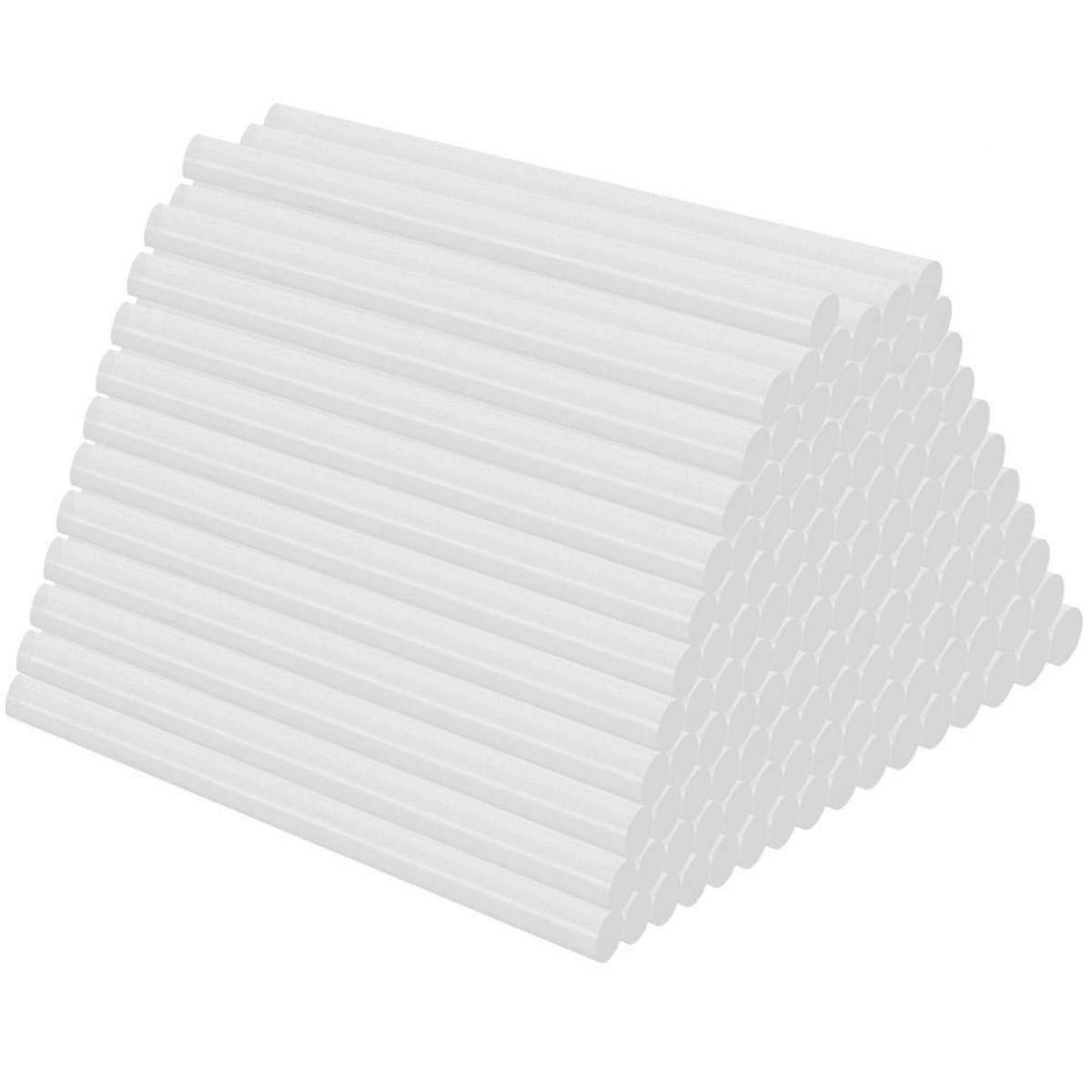 DOJoykey Hot Glue Sticks Pack of 100 Glue Sticks for Mini Hot Glue Gun, Transparent, 7 x 100 mm