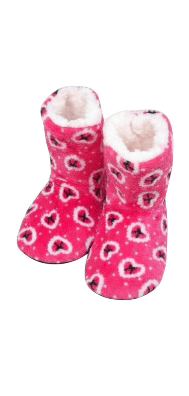 Women's Cozy Clok, Warm Fur Lined House Boots, One Size Fits Upto 41