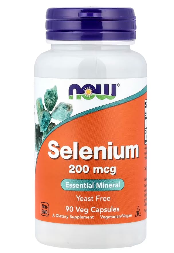 Premium Vital Selenium 200mcg - 90 Veg Capsules - with Practical Pill Box - Antioxidant Rhythm Matrix - Thyroid & Immune Shield - Non-GMO - High Bio-Integrity Formula