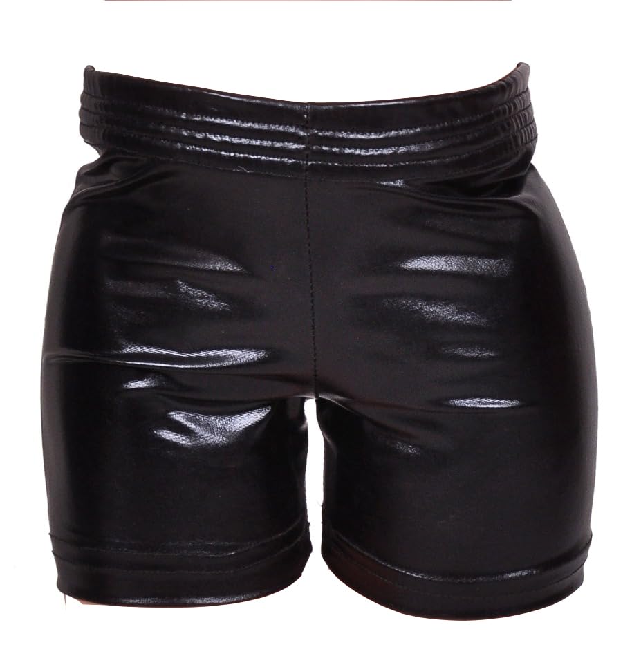 Hot Shorts Disco Leather For Girls