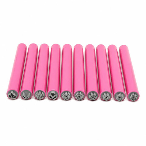 12PCS Nail Art Flower Stamp Pens Set, Quick Dry Nail Stamping Tools for DIY Manicure, Easy to Use Floral Design Pens for Nails, Portable Nail Art Kit for Home and Travel Use
