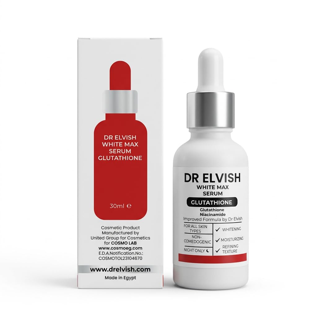dr elvish WHITE MAX GLUTATHIONE & NIACINAMIDE 600 Serum