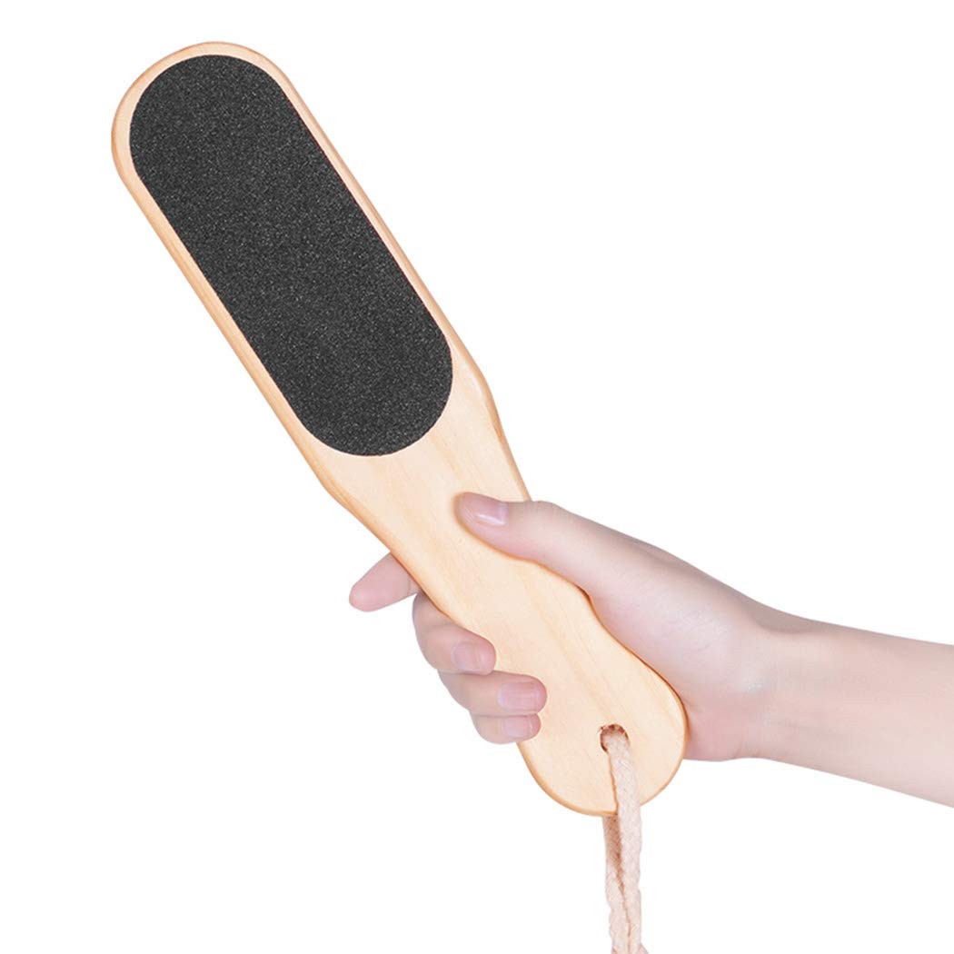 LUVODI Wood Callus File Callus Remover Professional Callus Scraper Double Sided Callus Remover Tool Dead Skin Removal Tool