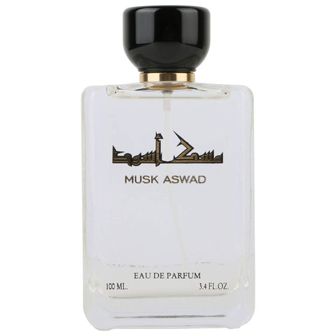 Musk Aswad Perfume by Lattafa for Unisex , 100ml, Eau de Parfum