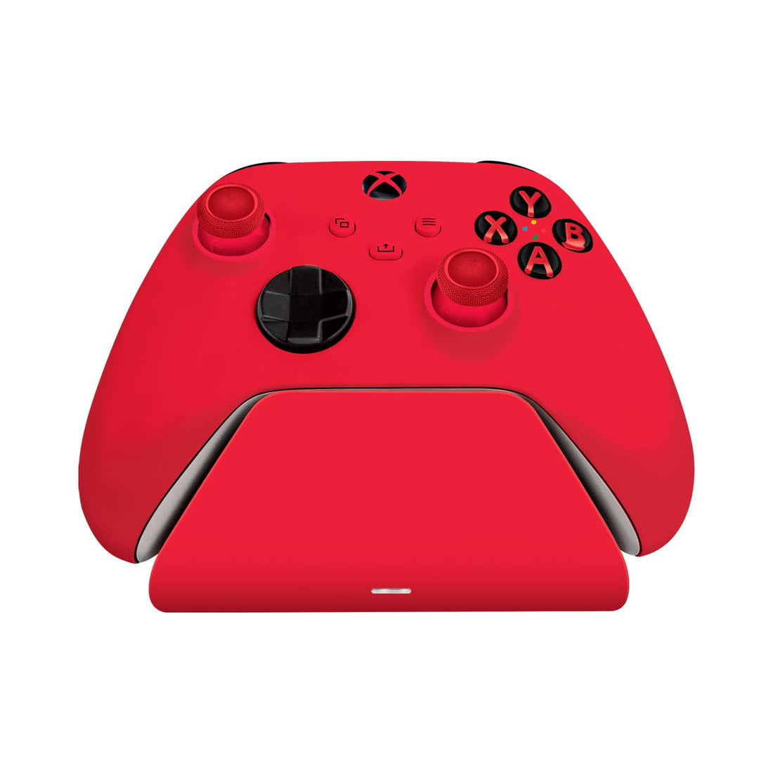 Razer Universal Quick Charging Stand - Quick Charger for Xbox Controllers (Universal Compatibility, Magnetic Contact System, Matches Your Xbox Controller, One-handed Navigation) Red