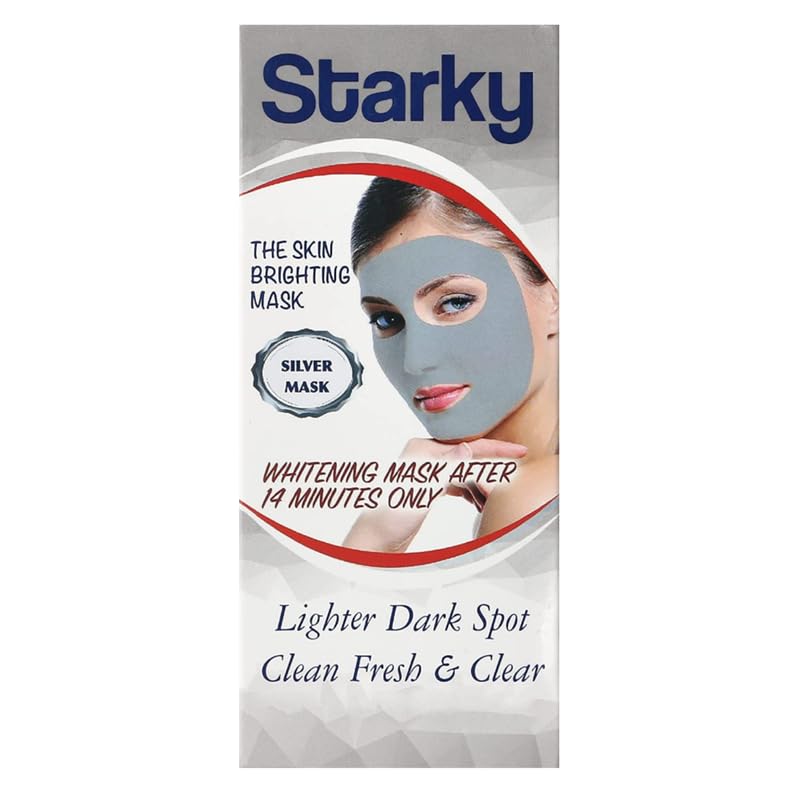 Starky Skin Brightening Silver Face Mask-100ml