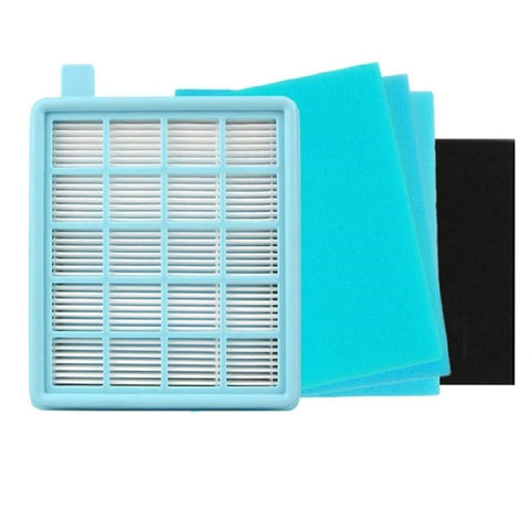 Replacement Cleaner Filter Core Net Kit of Exhaust Air+Inlet Air+Filter Mesh Kit for Philips Vacuum Cleaner FC8471 FC8630 FC9322