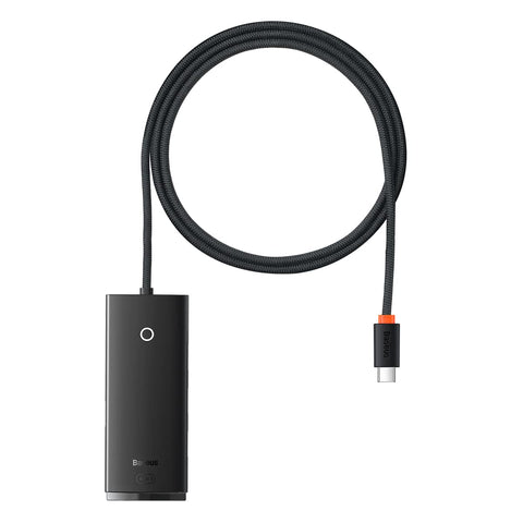 Baseus lite series 4-port type-c hub adapter (type-c to usb 3.0 * 4) 1m black