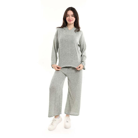 Red Circle Womens Casual Hoodie and Jogger Sweatpants Set Casual Hoodie and Jogger Sweatpants Set