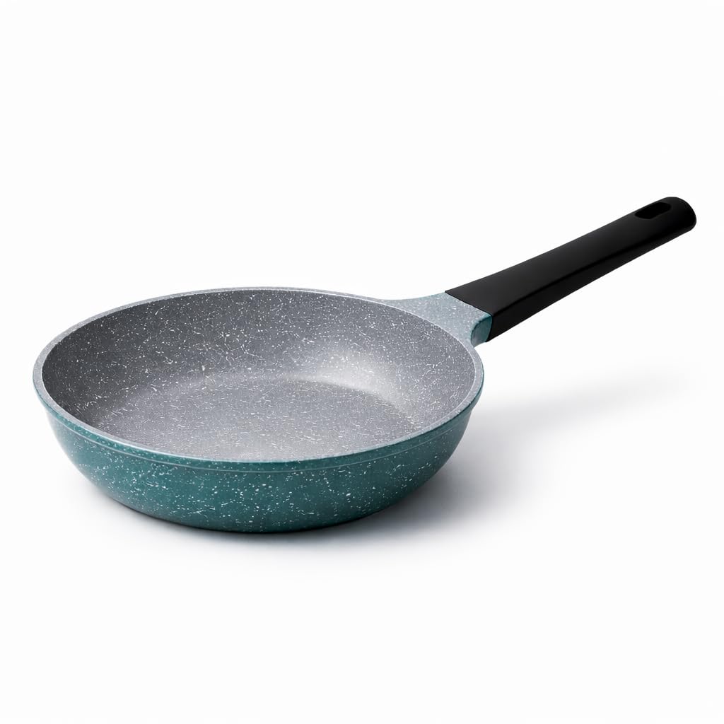 Glory Granite Lux Non-Stick Frying Pan, 20 cm Size, Green