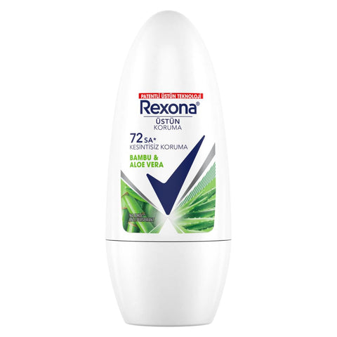 Rexona Women Advanced Protection 72H+ Antiperspirant Deodorant Bamboo Freeze & Aloe Vera Roll On 50ML