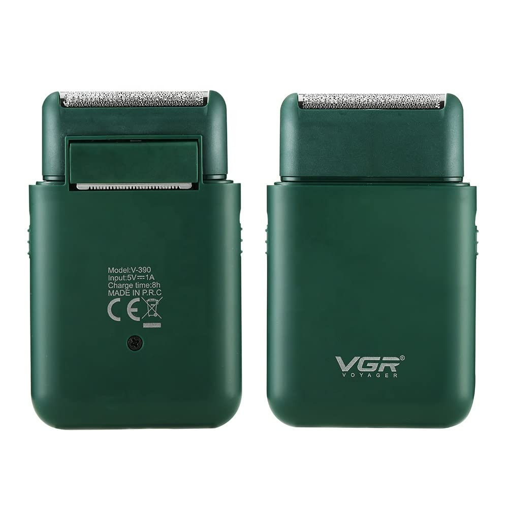 VGR V-390 Professional Electric Ultra Thin Shaver Wet/Dry (Green)
