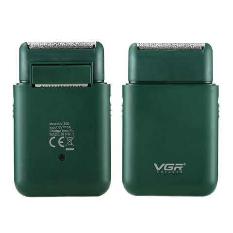 VGR V-390 Professional Electric Ultra Thin Shaver Wet/Dry (Green)