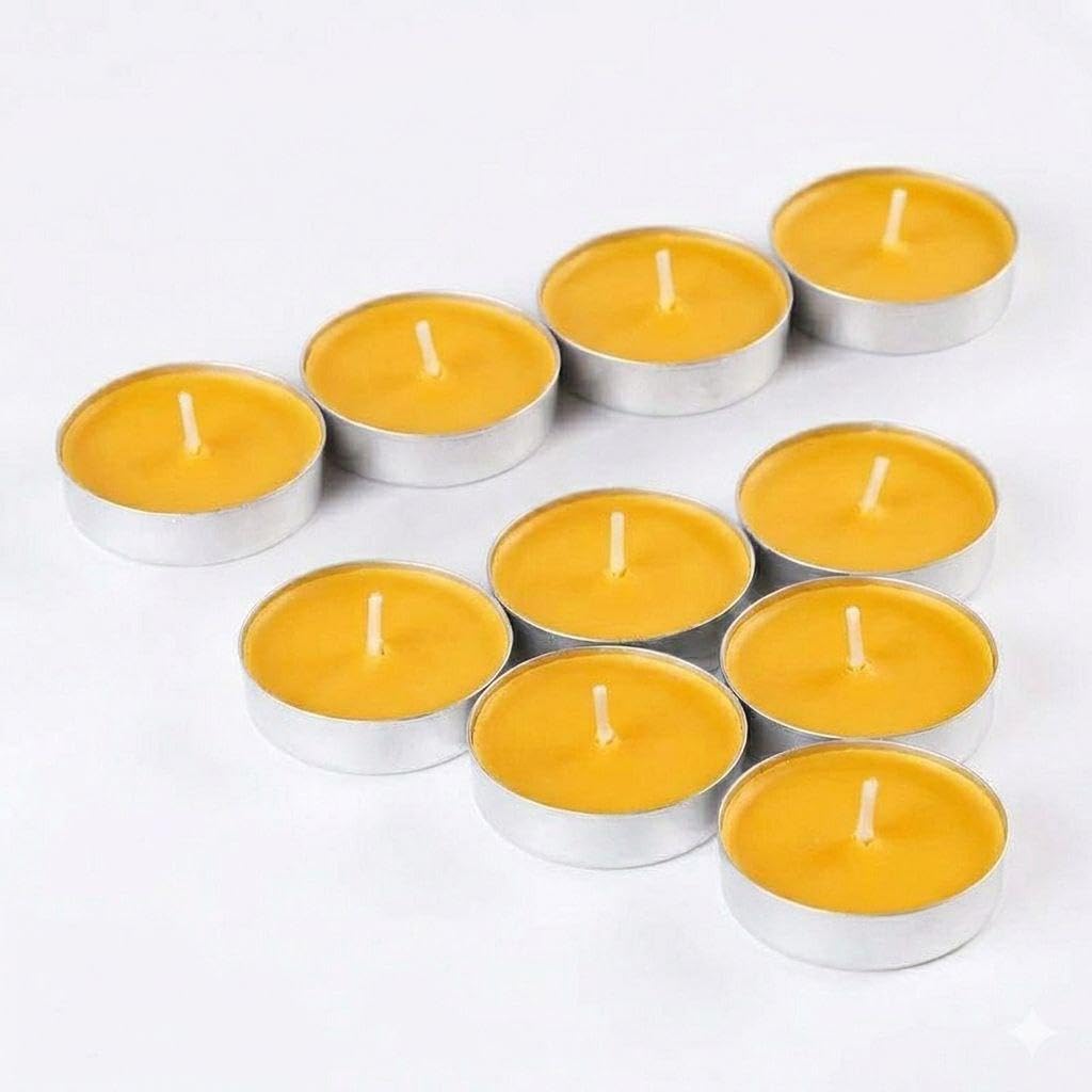 Scented Candle - High-concentration fragrance with long-lasting aroma, perfect for creating a romantic, cozy ambiance in any room. (M4 – 10 pcs, Lemon)