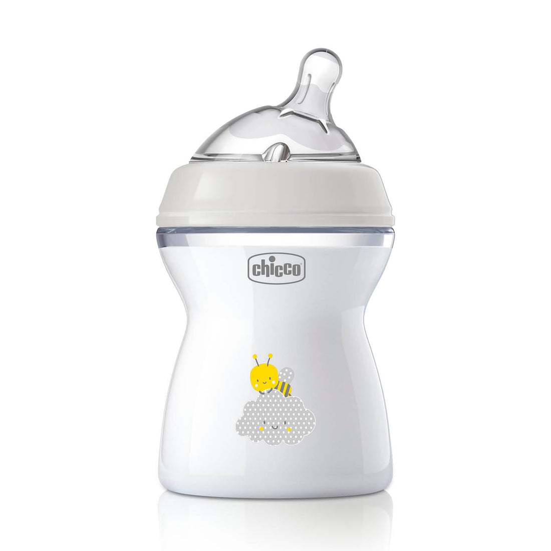 Chicco Naturalfeeling Bottle 250Ml Medium Flow 2M+ Silicone, NEUtral