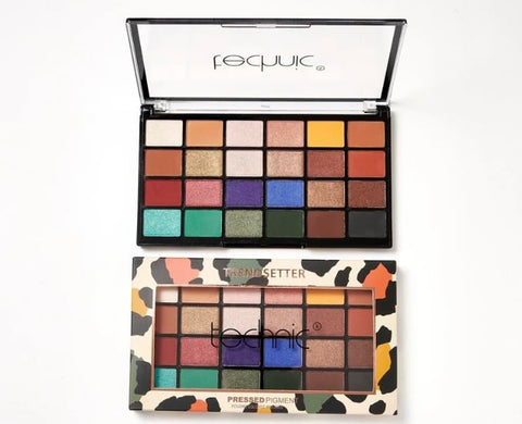 Trend Setter Eyeshadow Palette, 24 Colors, Pressed Pigment, Assorted Colors