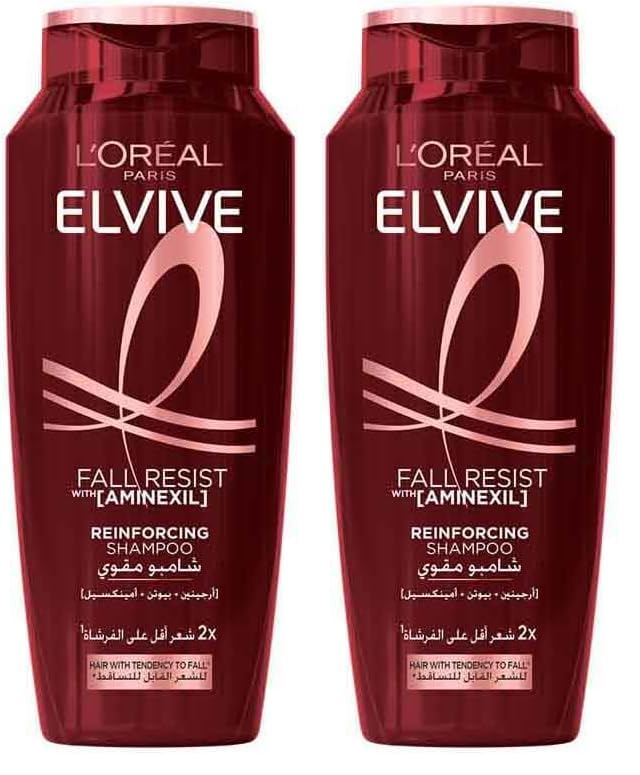 L’Oréal Paris Elvive Full Resist Reinforcing Shampoo - 400 ml (Pack of 2)