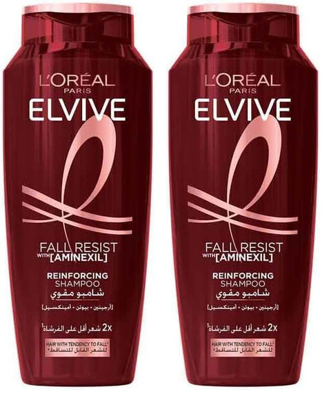 L’Oréal Paris Elvive Full Resist Reinforcing Shampoo - 400 ml (Pack of 2)