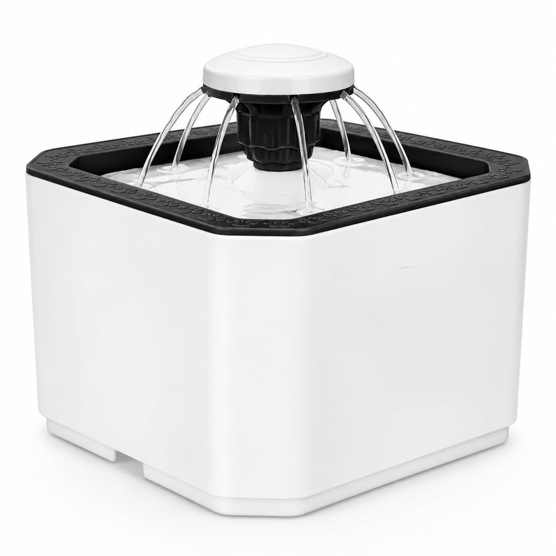 Pet Water Fountain for Cats and Dogs - Automatic Filtered Drinking Bowl with Pump, BPA-Free, Recirculating Water Dispenser, Pet Supplies, SB-277