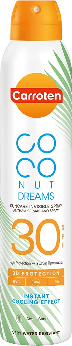 Carotene SPF30 Coconut Dry Spray Sunscreen 200ml