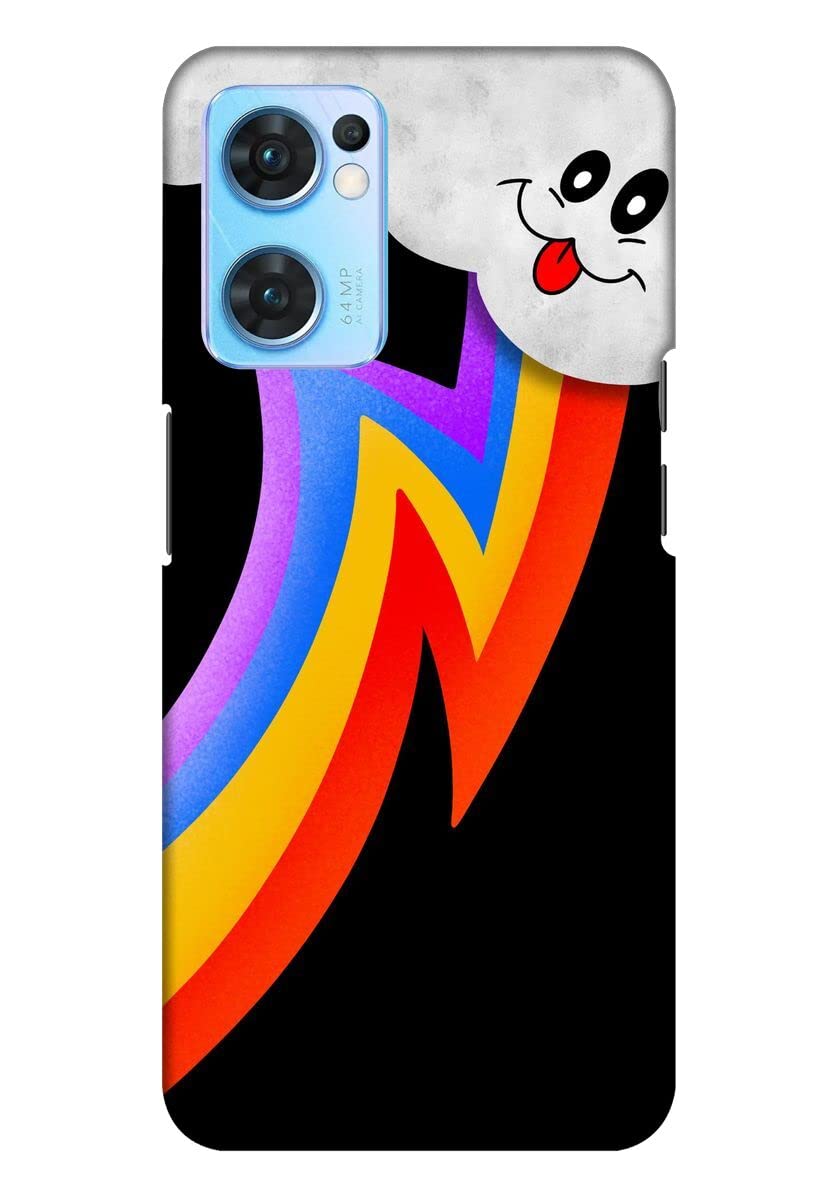 Case Zone CHI Silicone Printed mobile case compatible with Oppo Reno 7 (5G)