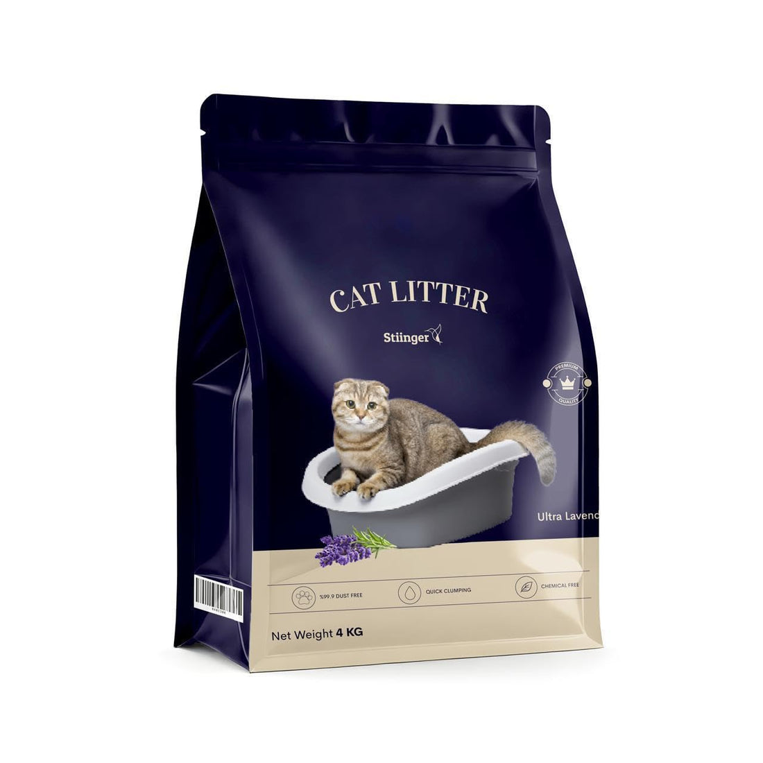 Premium Cat Litter - 4 KGs