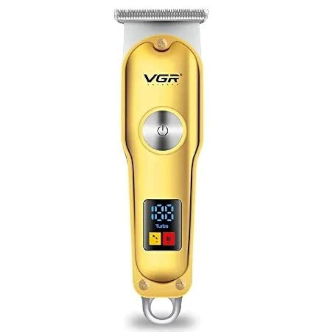VGR V-290 Professional Hair Clipper with LED Display Runtime: 120 min Trimmer for Men (Gold)